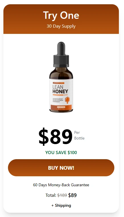 LeanHoney 2-Bottle Price